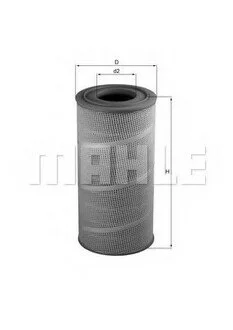 Фильтр воздуха MAHLE / KNECHT LX 619