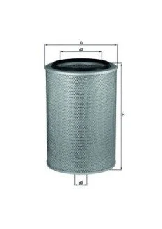 Фільтр повітря MAHLE / KNECHT LX 674