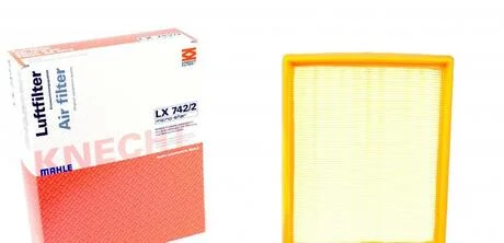 Воздушный фильтр MAHLE / KNECHT LX742/2