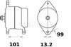 Генератор MAHLE / KNECHT MG 41 (фото 1)