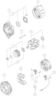 Генератор MAHLE / KNECHT MG 52 (фото 1)