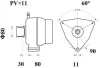 Генератор MAHLE / KNECHT MG 793 (фото 2)
