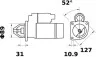 Стартер MAHLE / KNECHT MS66 (фото 2)
