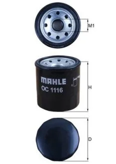 Фільтр масляний MAHLE OC 1116 MAHLE / KNECHT OC1116