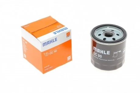 Фильтр масляный Mahle Lanos/Aveo (в карт. коробке) MAHLE / KNECHT OC90