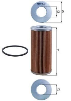Oil Filter MAHLE / KNECHT OX12D (фото 1)