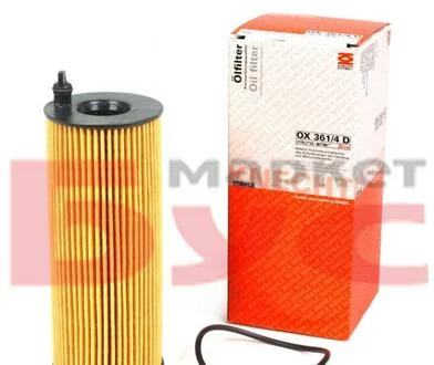 Масляный фильтр MAHLE / KNECHT OX361/4D