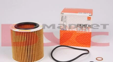 Фильтр масляный Mahle MAHLE / KNECHT OX387D