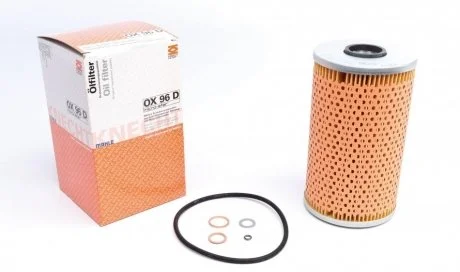 Фильтр масла BMW 3/5 2.5td 91-03/Omega B KNECHT MAHLE / KNECHT OX96D