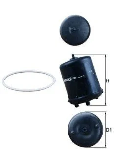 Фильтр масляный MAHLE / KNECHT OZ 9D