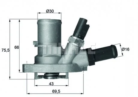 Термостат FIAT, FORD MAHLE / KNECHT TI 149 88