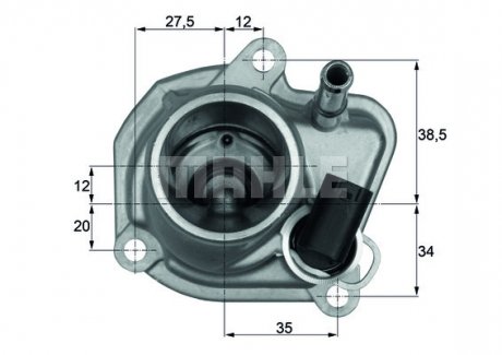 Термостат CHRYSLER MAHLE / KNECHT TI 29 87 (фото 1)