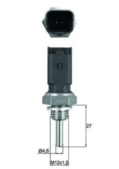 CZUJNIK TEMPERATURY FIAT FORD LANCIA MAHLE / KNECHT TSE25