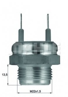 Термовимикач вентилятора радіатора MAHLE / KNECHT TSW 10 (фото 1)