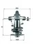 Термостат системи охолодження MAHLE / KNECHT TX 72 82 (фото 1)