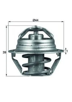 Термостат системи охолодження MAHLE / KNECHT TX 90 87 D