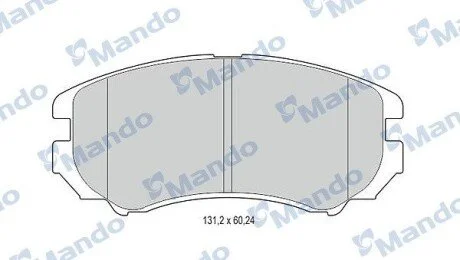 Гальмівні колодки до дисків MANDO MBF015308
