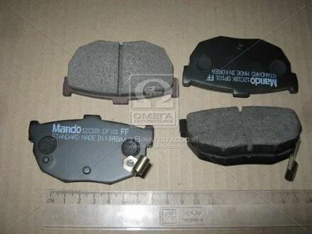 Колодки тормозные задние Cerato + Univ MANDO MPH21