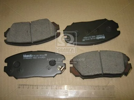 Колодки дискового гальма MANDO MPH33