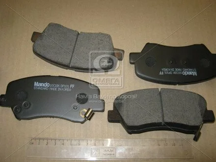 Колодки дискового тормоза = sangsin sp1400 MANDO MPH47