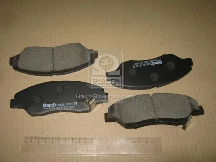 Колодки дискового гальма MANDO MPK14