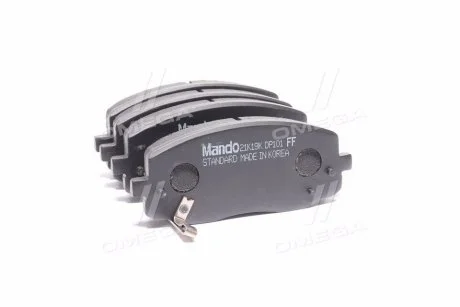 Колодки дискового тормоза = sangsin sp1172 MANDO MPK25