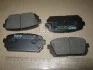 Колодка тормозная диск. задн. (58302-1DA00) Kia Carens 2.0 (04-) (MPK35) MANDO