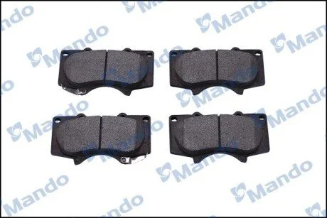 Колодки дискового тормоза MANDO RMPT25