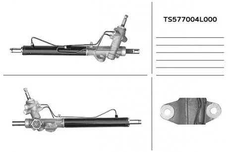 Рейка рулевая HYUNDAI MANDO TS577004L000