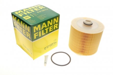 Фильтр воздушный MANN C17137/1X (фото 1)