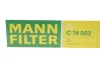 Фільтр повітря MANN C74002 (фото 2)