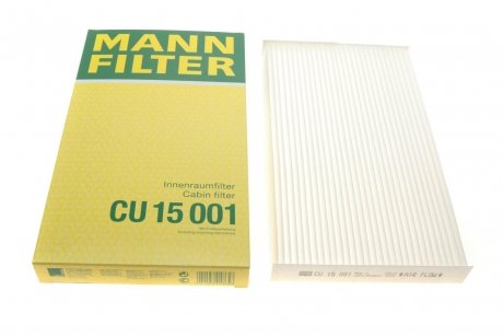 Фильтр салонный MANN CU 15 001 (фото 1)