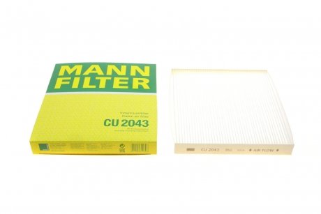 Фильтр салонный MANN CU2043 (фото 1)