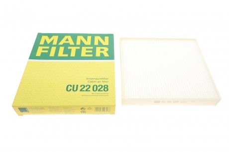Фильтр салона MANN CU22028 (фото 1)