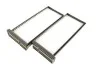 Фільтр салону (к-кт) -FILTER CU 23 000-2 MANN CU23000-2 (фото 2)