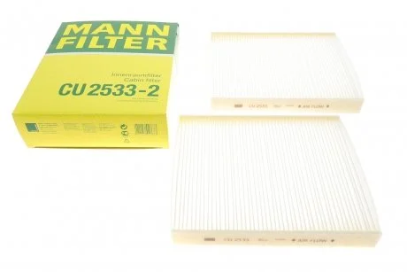 Фильтр салона MANN CU 2533-2