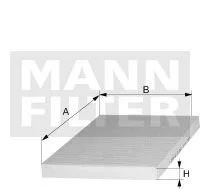 Фільтр повітря (салону) MANN CU30392 (фото 1)