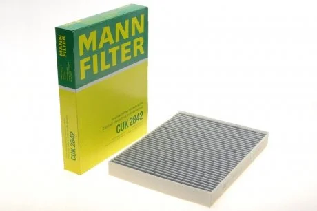 Фильтр салона T5 03-/Audi Q7/Touareg/Cayenne 02- (угольный) -FILTER MANN CUK 2842