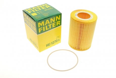 Фильтр масляный MANN HU 1270 X (фото 1)