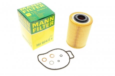 Фільтр масляний (вир-во) MANN HU 924/2 X (фото 1)