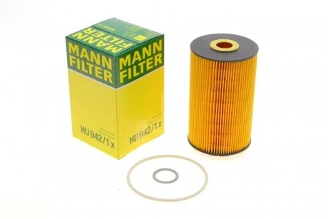 Фильтр масляный MANN HU942/1X