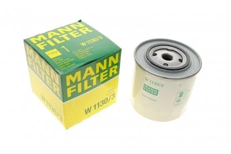 Фильтр масляный MANN W1130/3