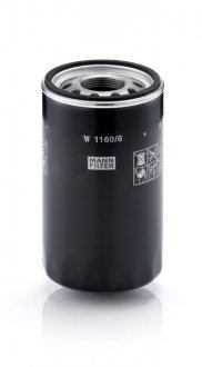 Фильтр гидравлический MANN W 1160/6 (фото 1)