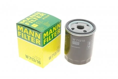 Фильтр масла Doblo 1.6i 01>/Scudo/Jumpy/Expert -FILTER MANN W 713/16