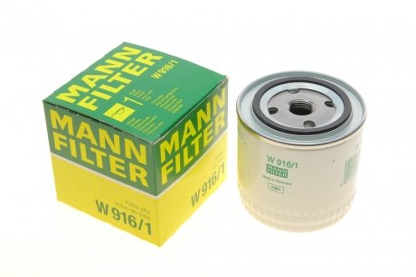 Фільтр масляний (вир-во) MANN W916/1 (фото 1)
