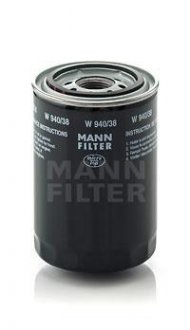 Фільтр масла MANN W94038 (фото 1)