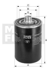 Гідрофільтр, автоматична коробка передач MANN WD9404 (фото 1)