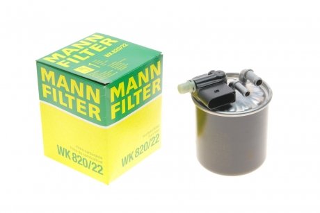 Фильтр топливный MANN WK820/22 (фото 1)
