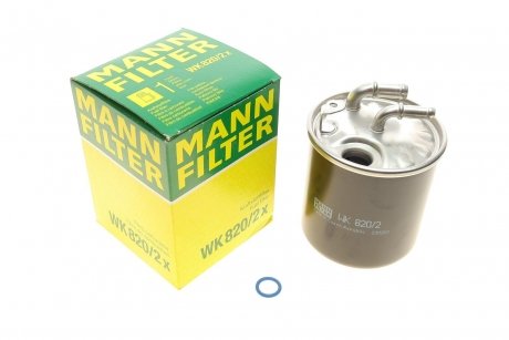 Фильтр топливный MANN WK820/2X (фото 1)