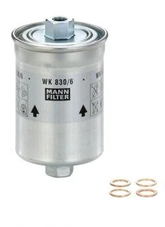 Фільтр паливний Peugeot 405/505 1.6-2.8 86-96/VW Caddy/Golf 1.8 82-93 MANN WK8306X
